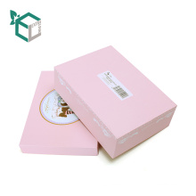 Lovely Pink Rabbit Design Gift Top y caja de papel de base